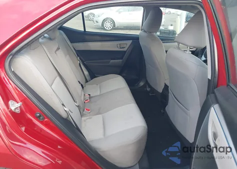 2016 Toyota Corolla Le из США, поврежденный, VIN 5YFBURHE0GP381060